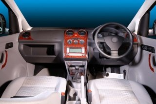 RHD VW CADDY Mk3 2K Dash Trim Kit 3M 3D 6-Parts