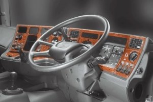 RHD Scania 4-Series  Dash Trim Kit 3M 3D 50-Parts