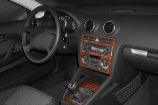 Audi A3 8PA Dash Trim Kit 3M 3D 7-Parts