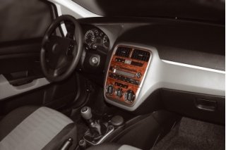 Fiat Grande Punto  Dash Trim Kit 3M 3D 16-Parts