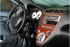 Honda Civic Mk7 Dash Trim Kit 3M 3D 6-Parts