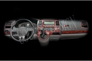 VW T5 VW T6 Caravelle Climatronic 2010+ Dash Trim Kit 3M 3D 37-Parts