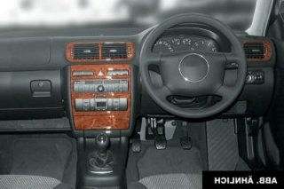 RHD Audi A3 8P Dash Trim Kit 3M 3D 7-Parts