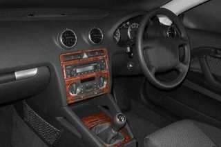 RHD Audi A3 8PA Dash Trim Kit 3M 3D 7-Parts