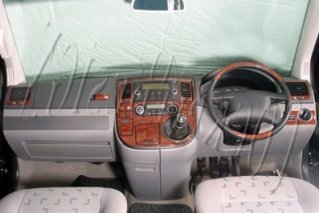 RHD VW T5 Multivan 2003-2010  Dash Trim Kit 3M 3D 22-Parts
