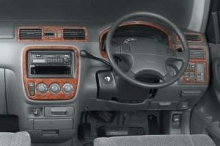 RHD Honda CR-V Mk1 Dash Trim Kit 3M 3D 9-Parts