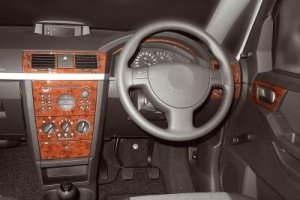 RHD Vauxhall Meriva A Dash Trim Kit 3M 3D 17-Parts
