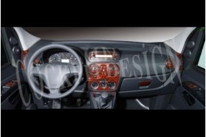 Fiat Fiorino MK3 Dash Trim Kit 3M 3D 27-Parts