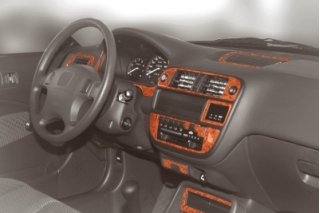 Honda Civic Mk6 Dash Trim Kit 3M 3D 22-Parts